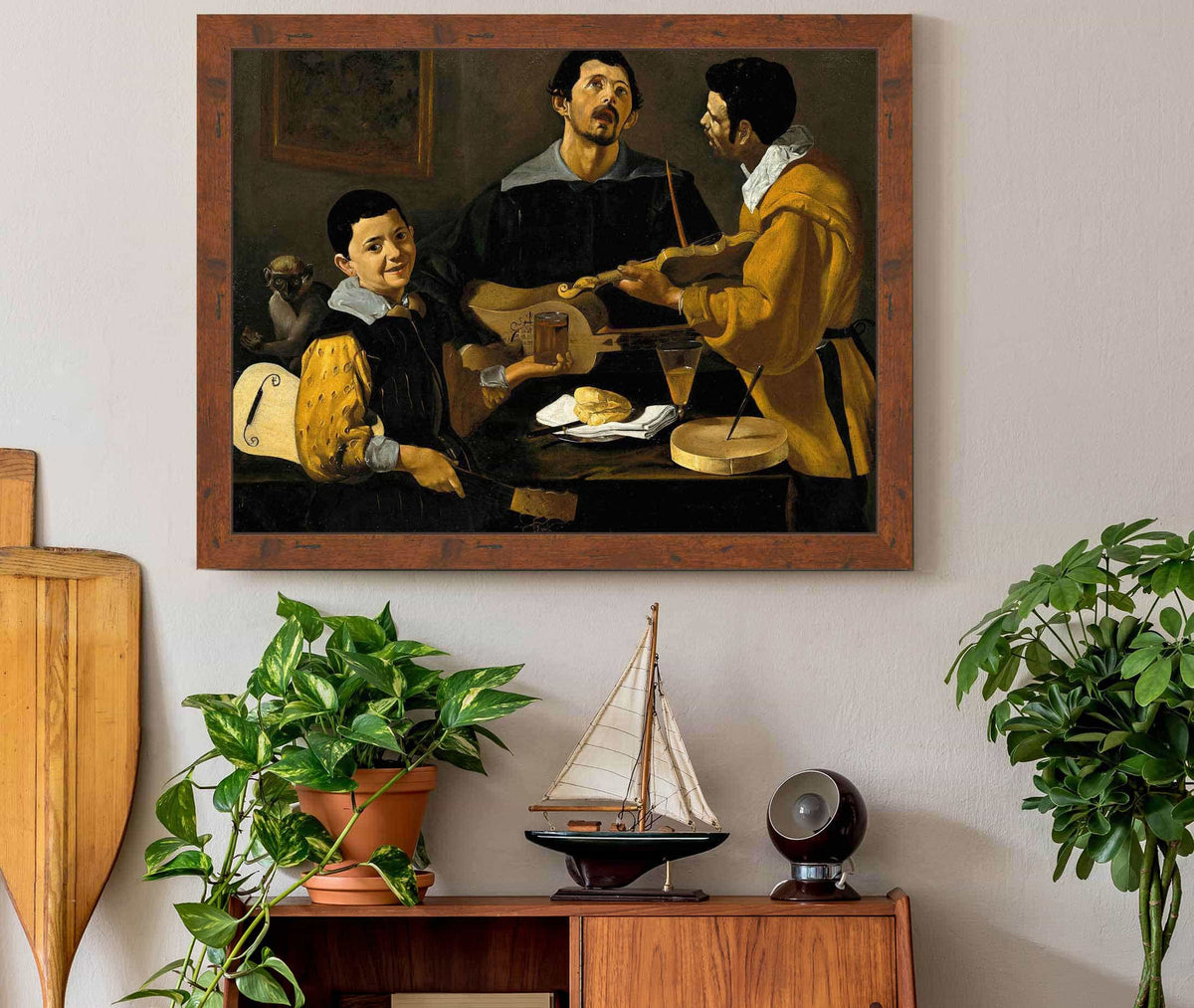 The Three Musicians by Diego Velazquez