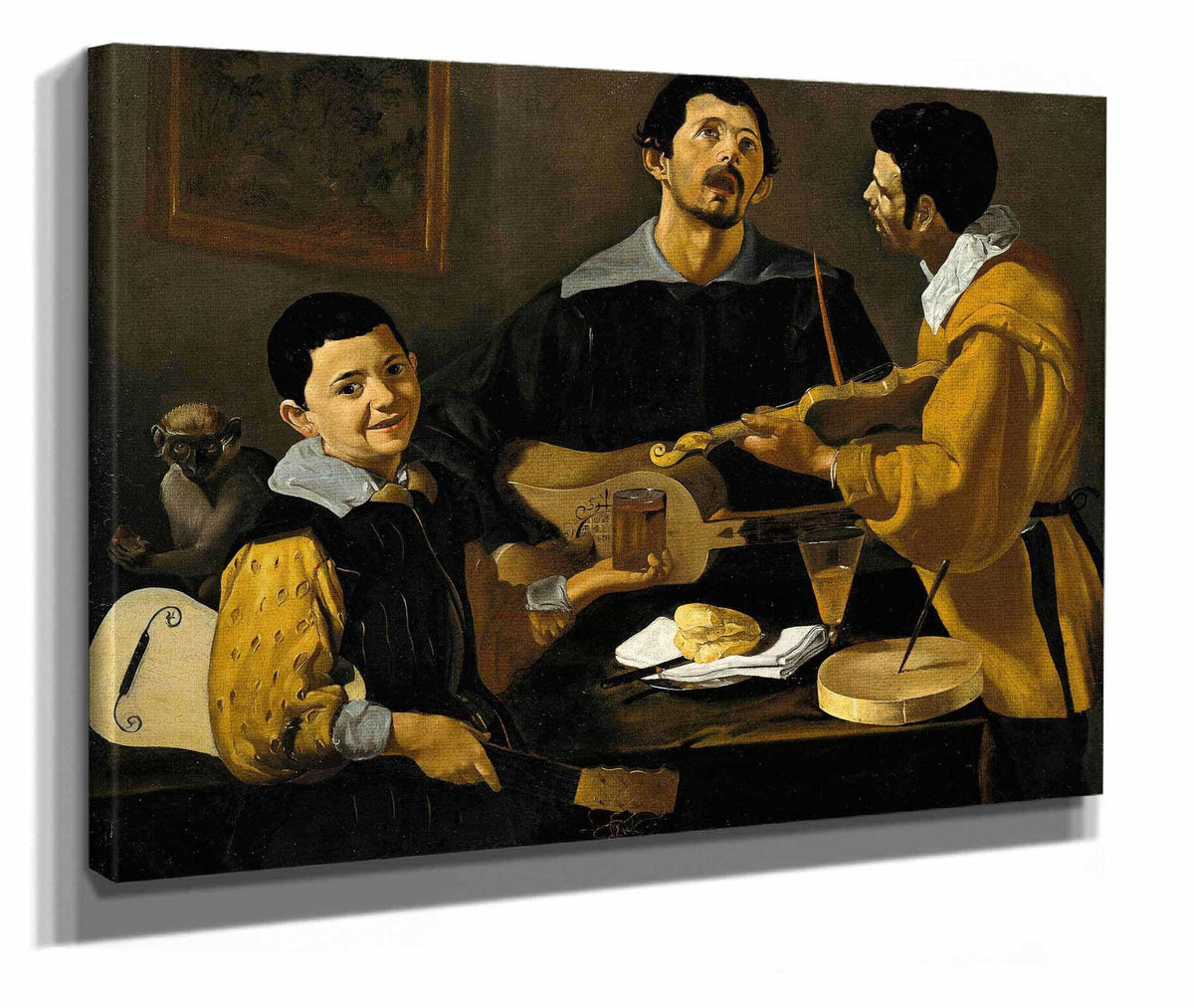 The Three Musicians by Diego Velazquez