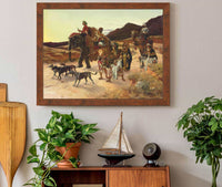 The Tiger Hunt by Rudolf Ernst