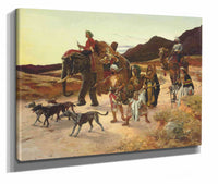 The Tiger Hunt by Rudolf Ernst