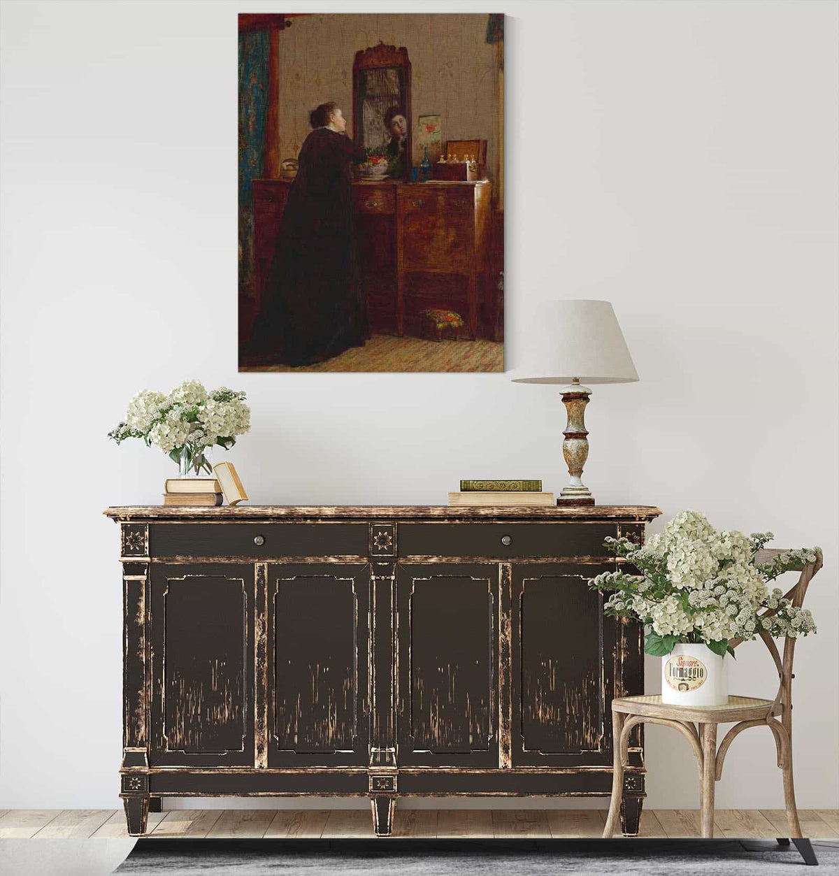 The Toilet by Eastman Johnson