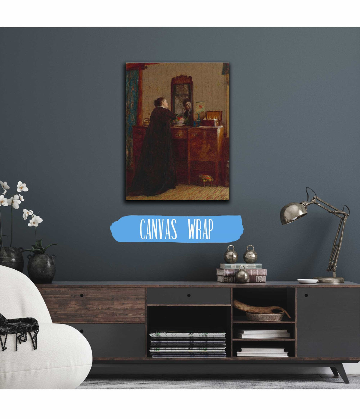 The Toilet by Eastman Johnson