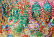 The Tourist Hotel In Rattvik by Nils Dardel