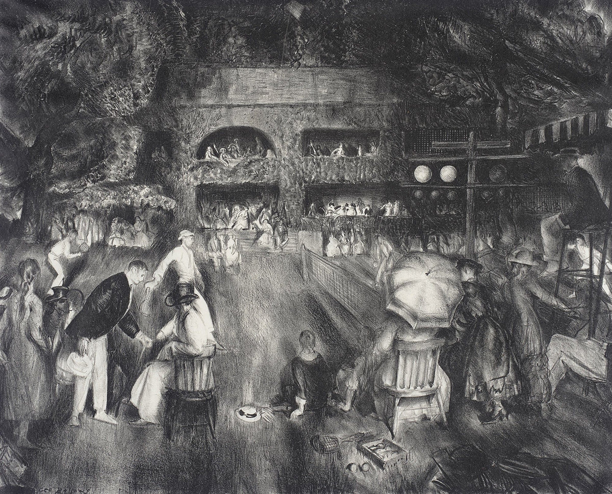 The Tournament by George Wesley Bellows