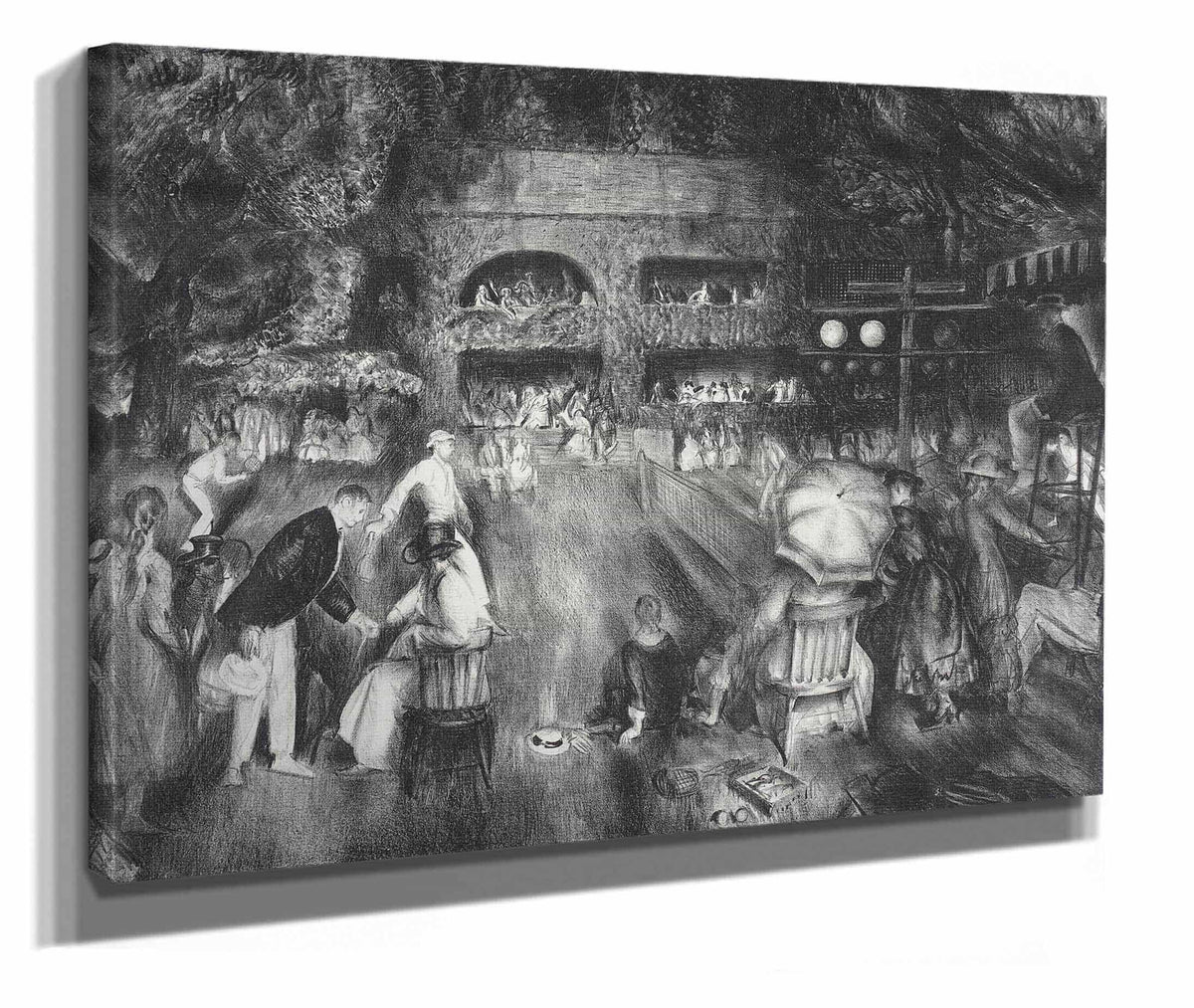 The Tournament by George Wesley Bellows