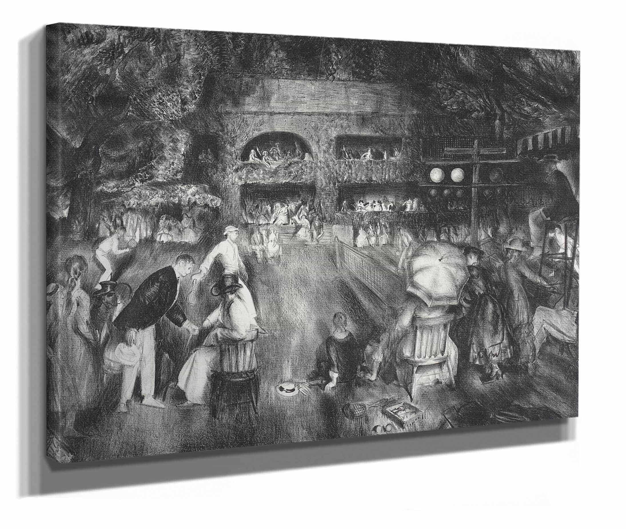 The Tournament by George Wesley Bellows