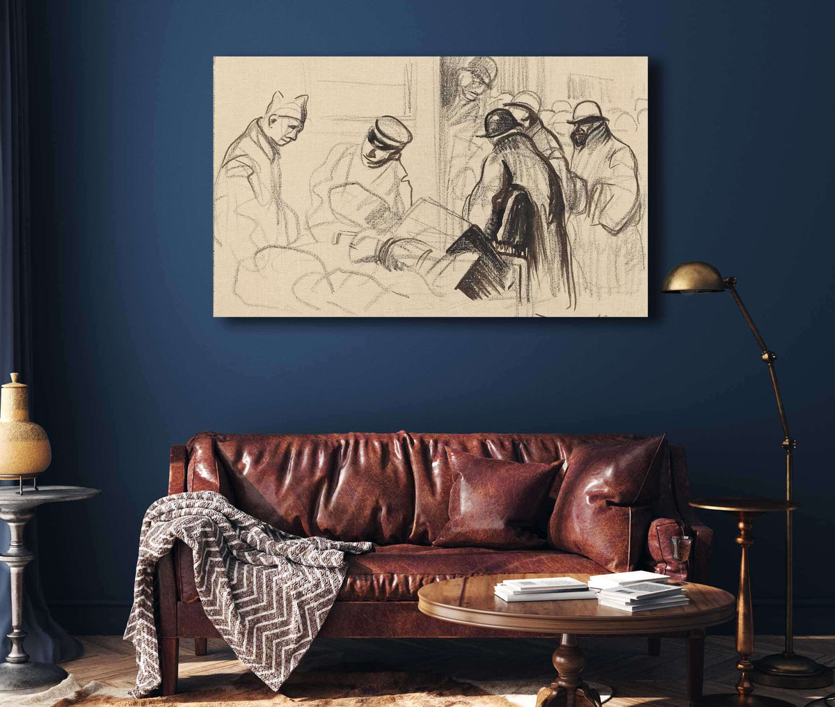 The Train For Berne by Jean Louis Forain