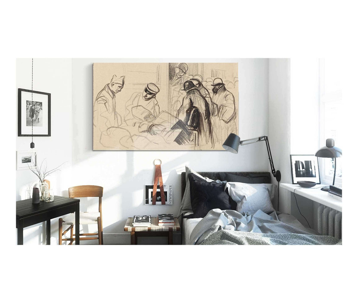 The Train For Berne by Jean Louis Forain