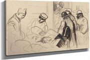The Train For Berne by Jean Louis Forain