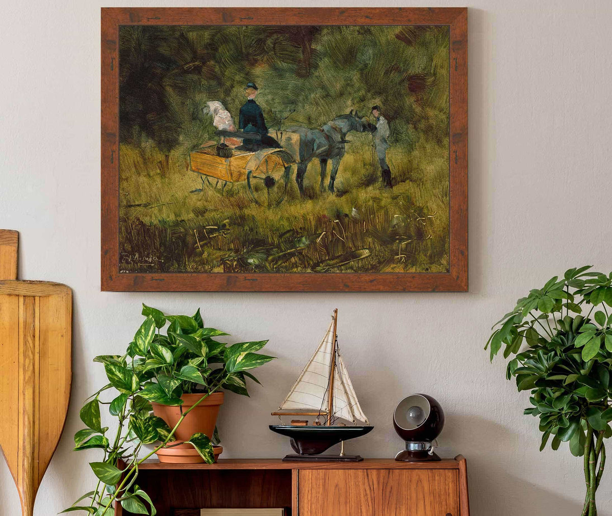 The Trap by Henri De Toulouse Lautrec