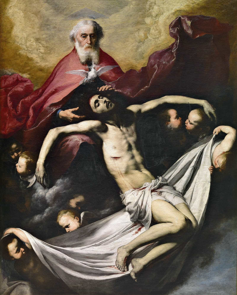 The Trinity by Jusepe De Ribera