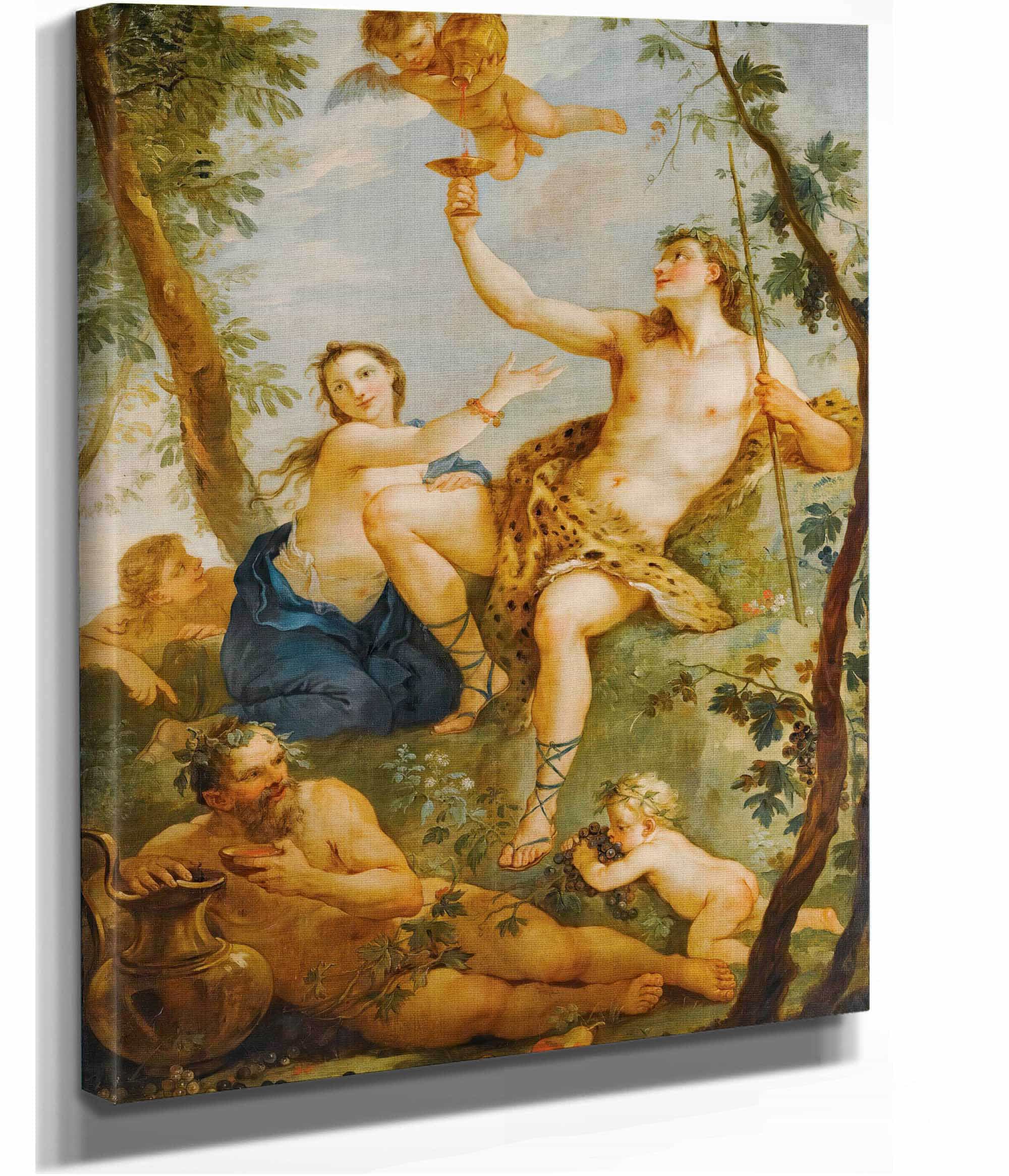 The Triumph Of Bacchus by Charles Joseph Natoire