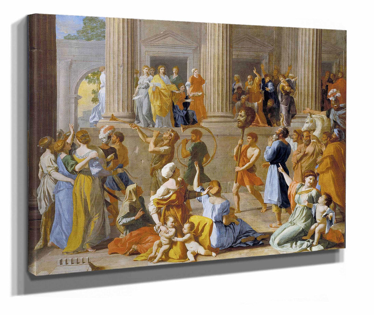 The Triumph Of David by Nicolas Poussin