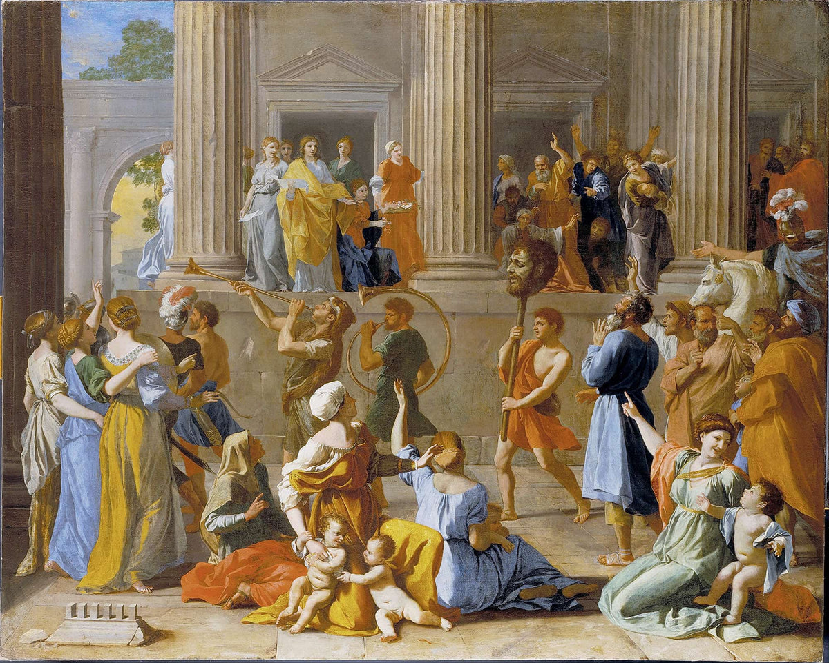 The Triumph Of David by Nicolas Poussin