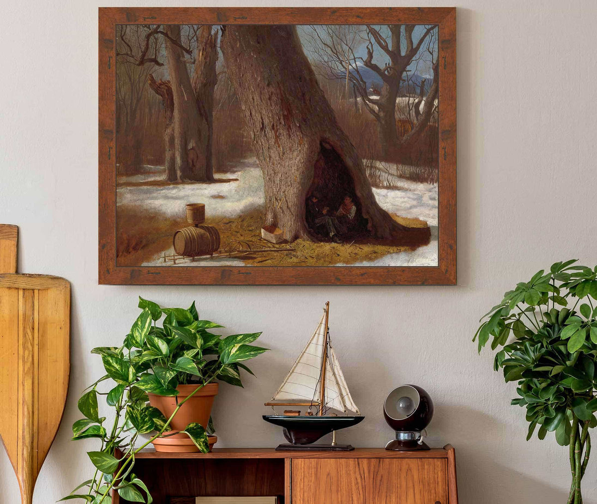 The Truants by Eastman Johnson