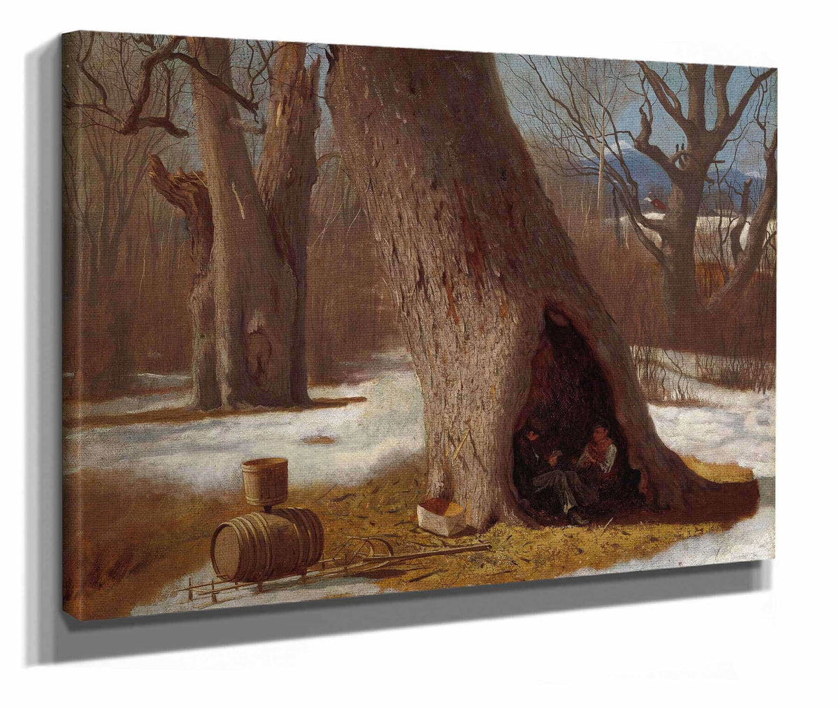 The Truants by Eastman Johnson