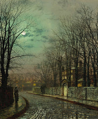 The Tryst by John Atkinson Grimshaw