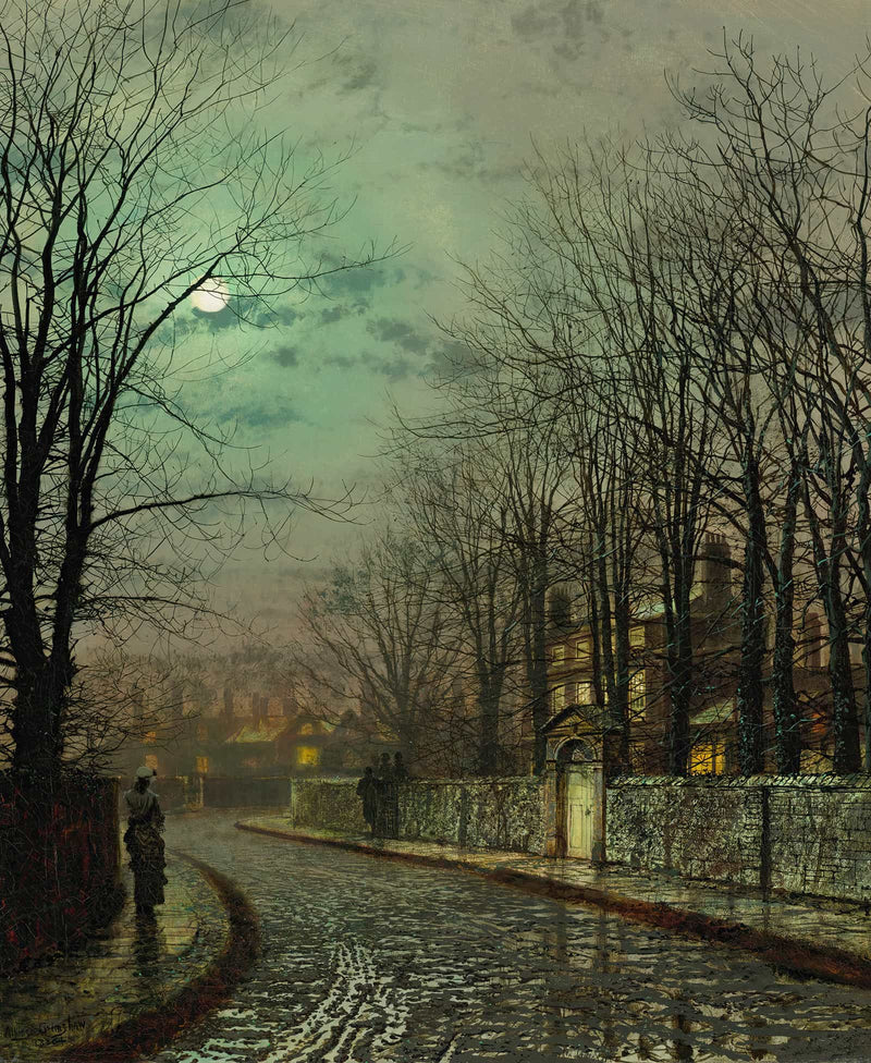 The Tryst by John Atkinson Grimshaw