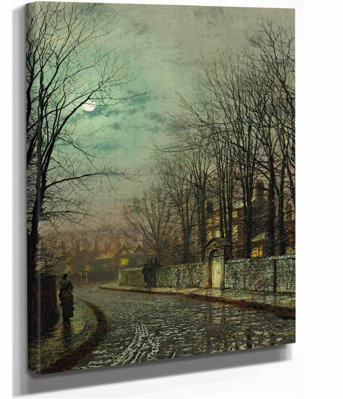 The Tryst by John Atkinson Grimshaw