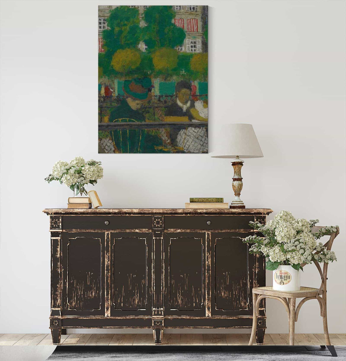 The Tuileries Gardens Paris   by Edouard Vuillard