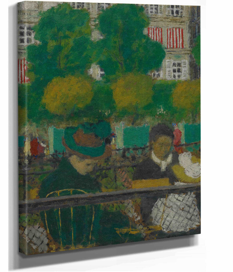 The Tuileries Gardens Paris   by Edouard Vuillard