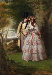 The Two Central Figures In Derby Day by William Powell Frith