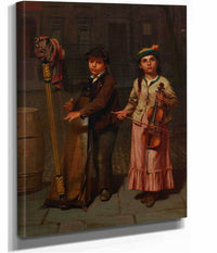 The Two Musicians by John George Brown