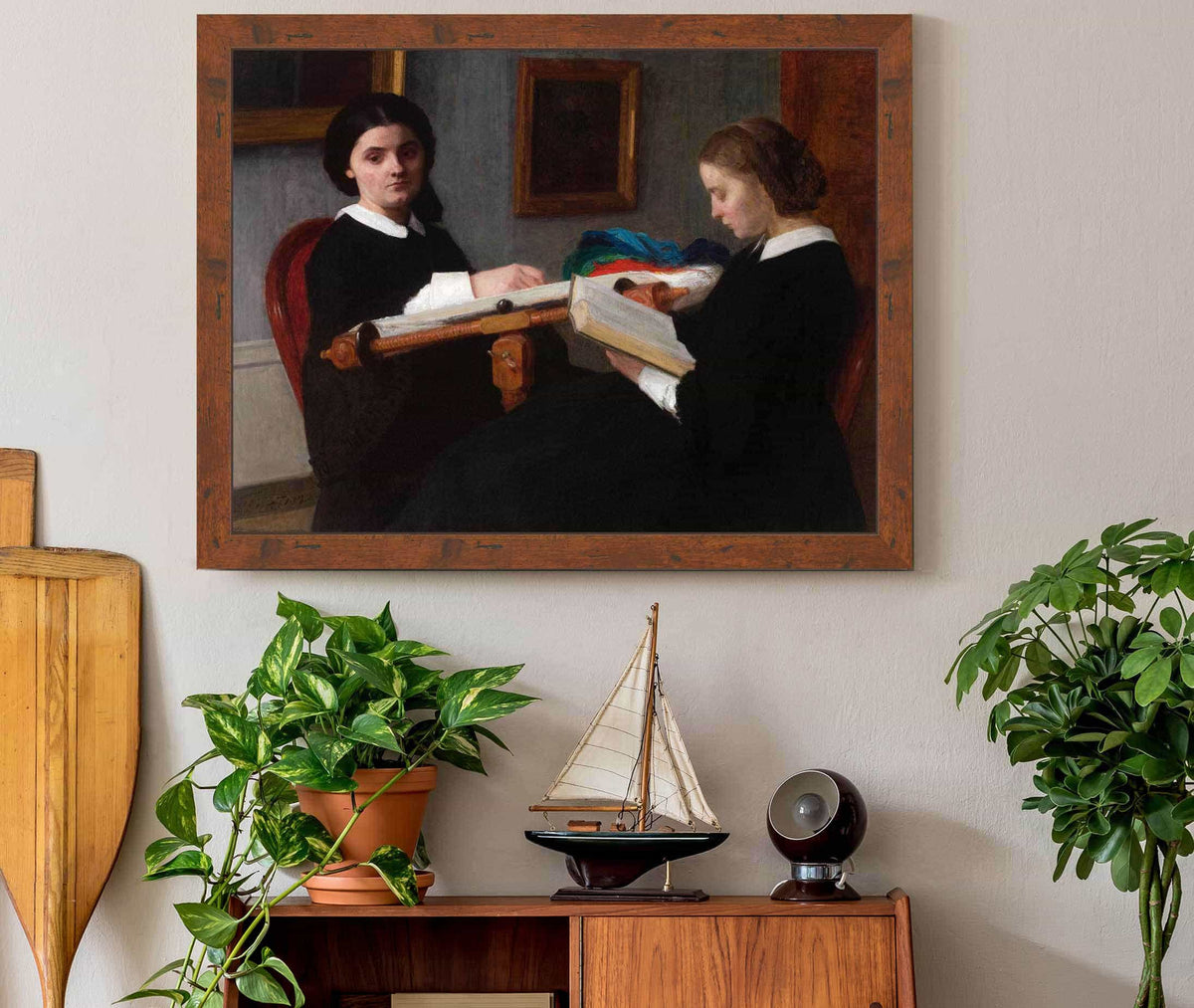 The Two Sisters by Henri Fantin Latour