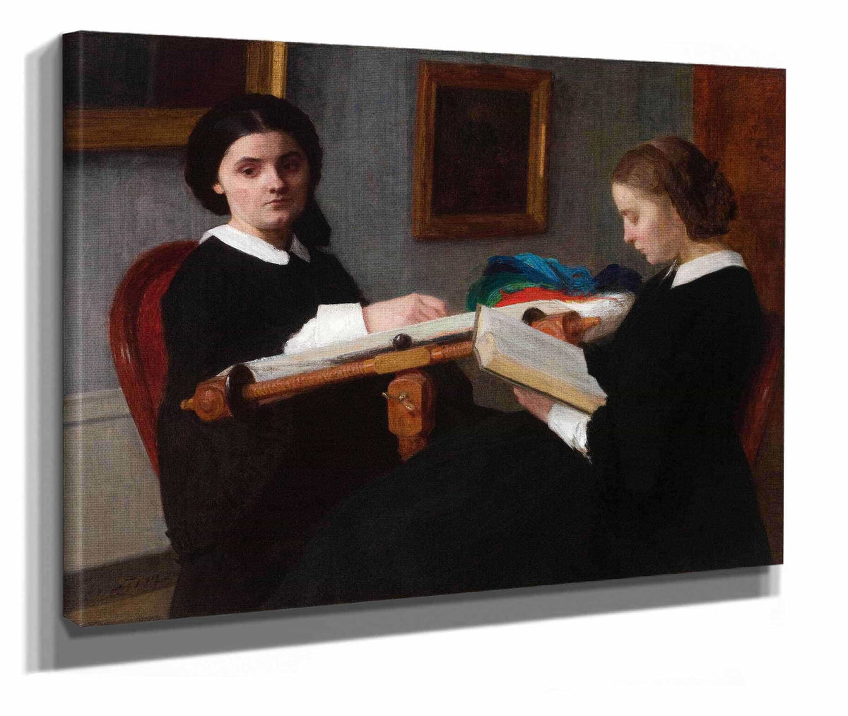 The Two Sisters by Henri Fantin Latour