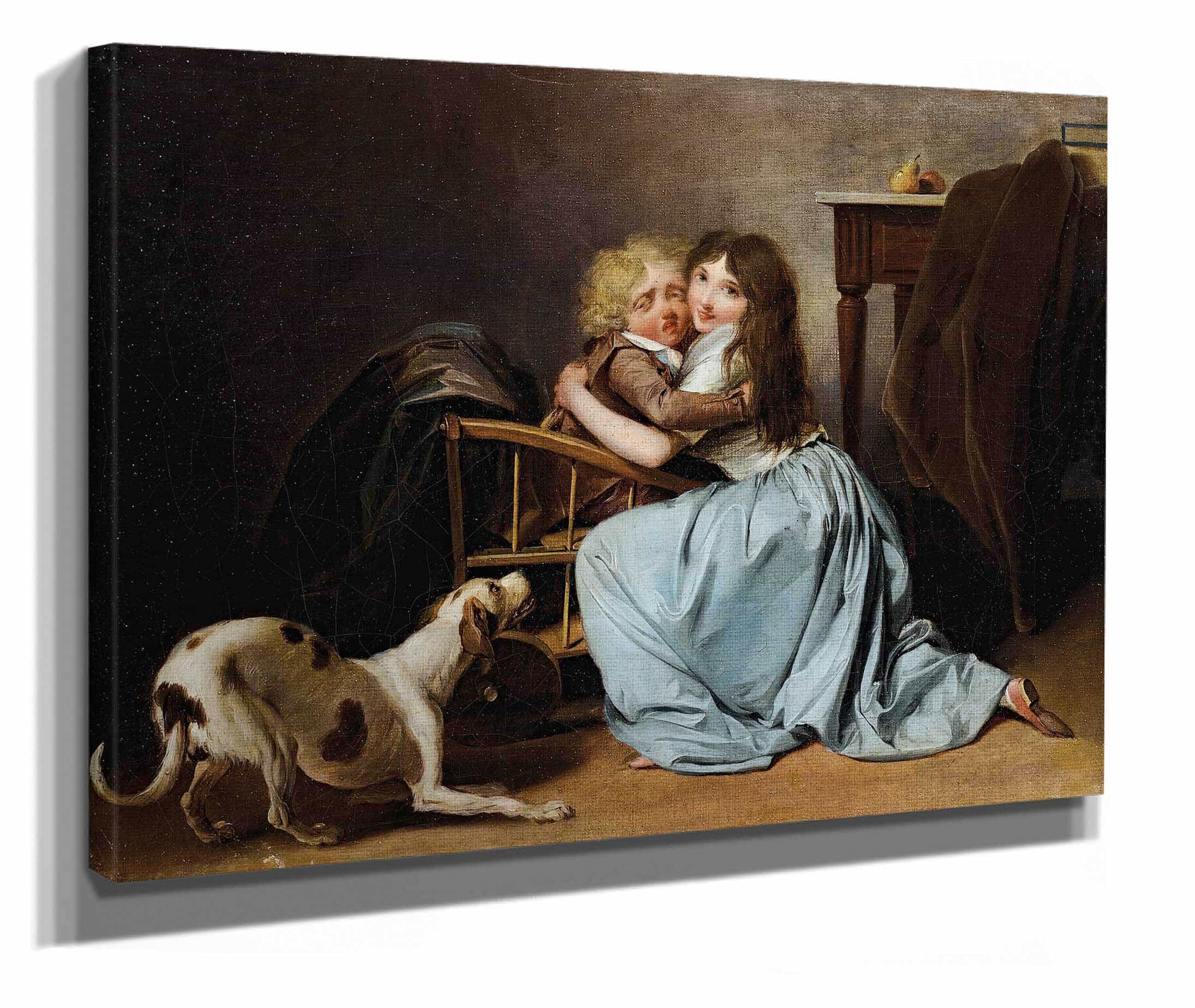 The Unfounded Fear by Louis Leopold Boilly