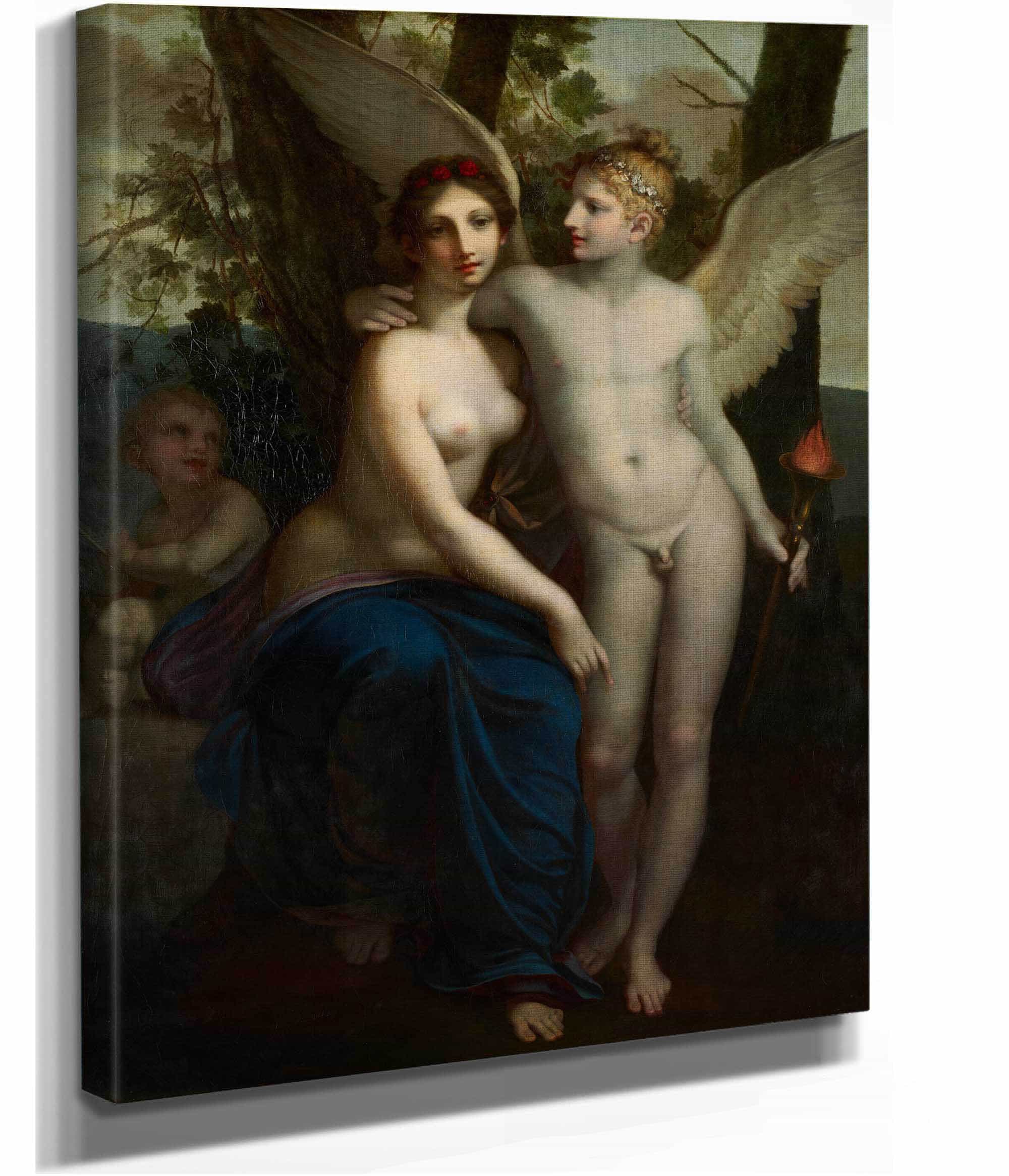 The Union Of Love And Friendship by Pierre Paul Prudhon