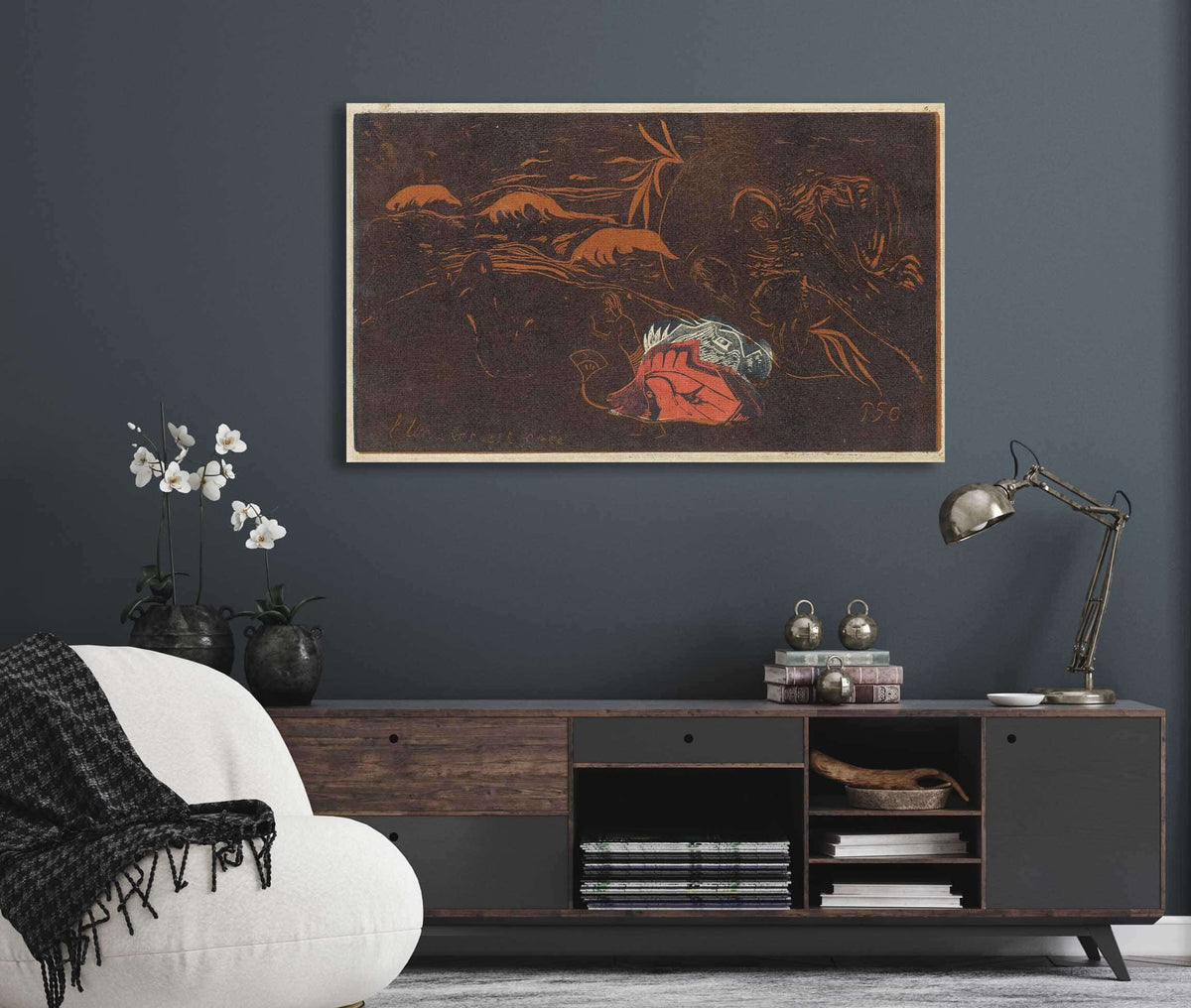 The Universe Is Created Lunivers Est Cree by Paul Gauguin