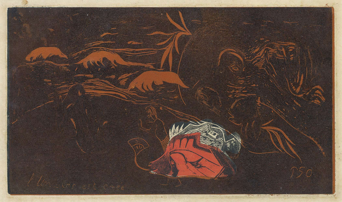 The Universe Is Created Lunivers Est Cree by Paul Gauguin