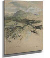 The Vale Of Ambleside Wansfell by Edwin Austin Abbey