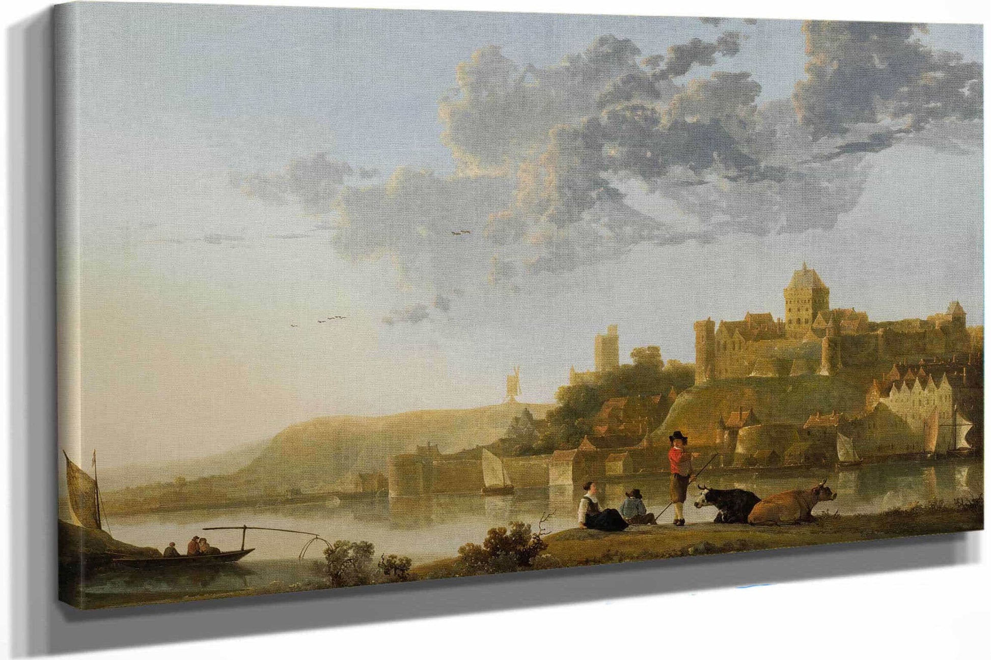 The Valkhof At Nijmegen By Aelbert Cuyp