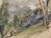 The Valley Of Lutscheuen by John Frederick Lewis