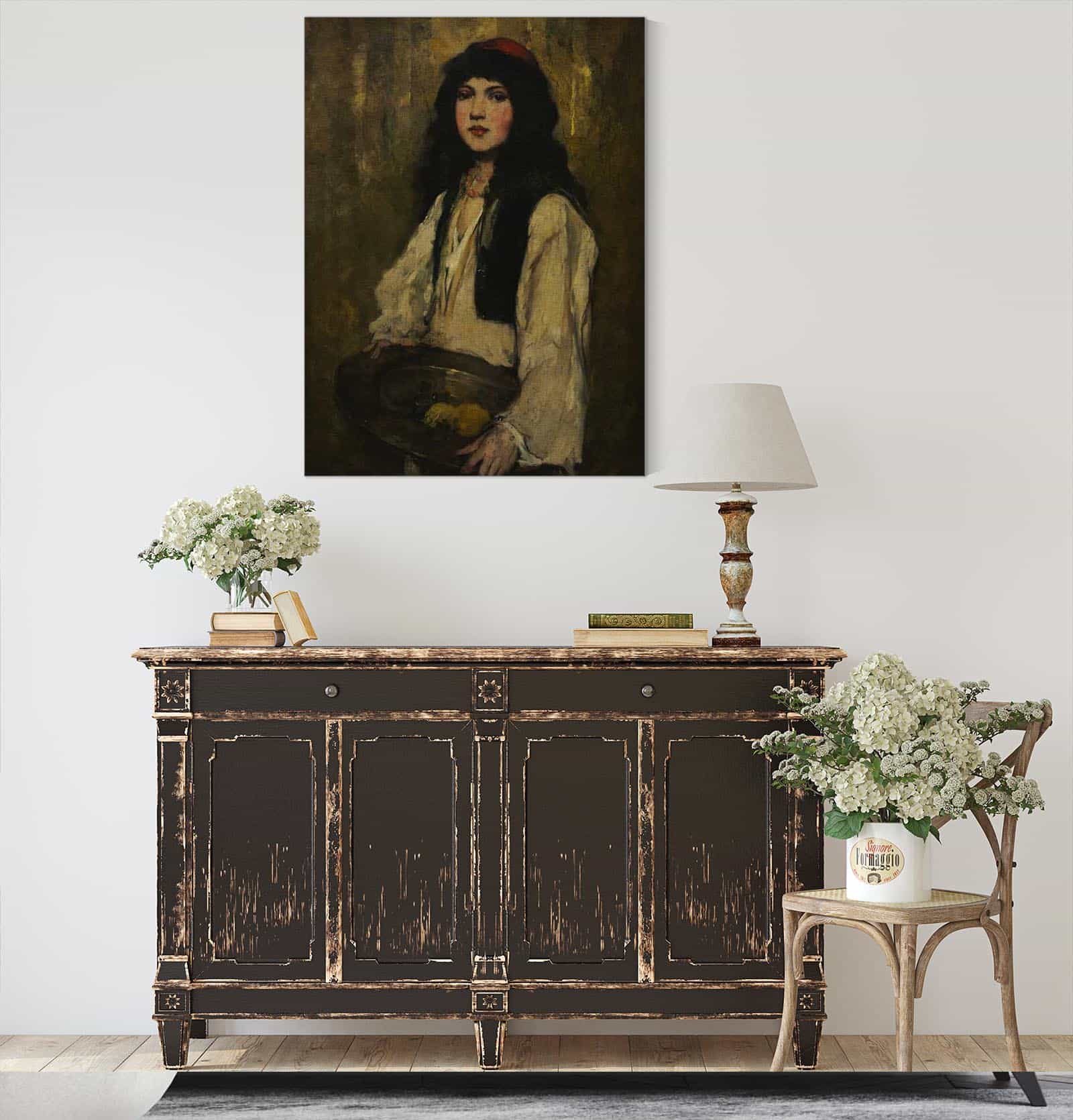 The Venetian Girl by Frank Duveneck