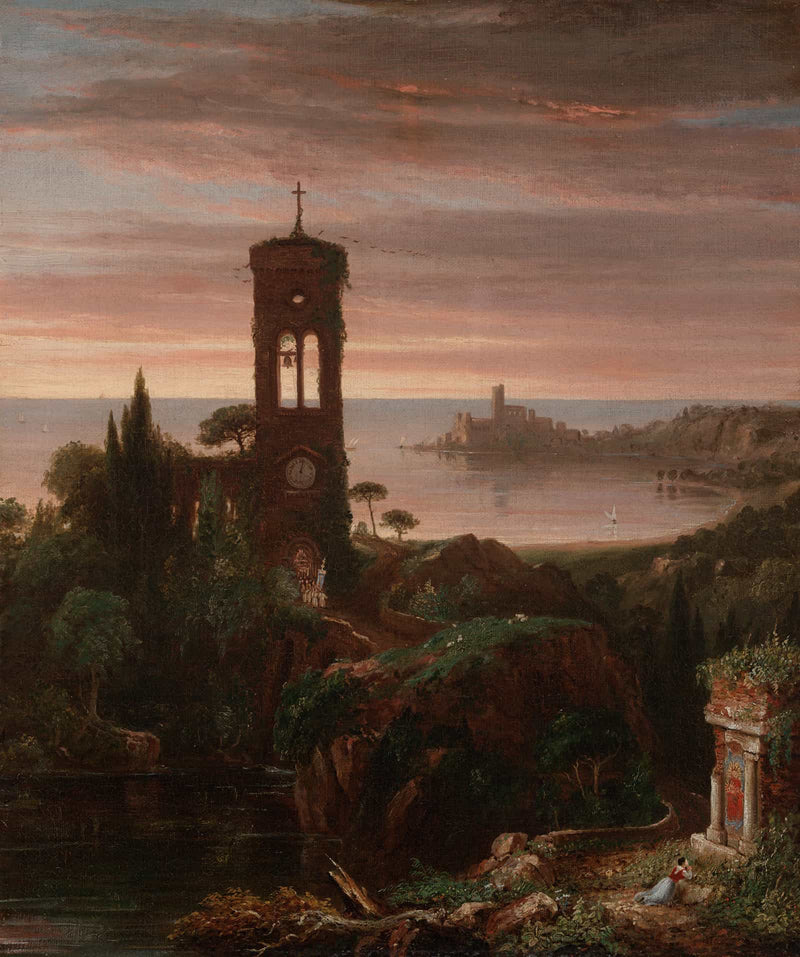 The Vesper Hymn by Thomas Cole