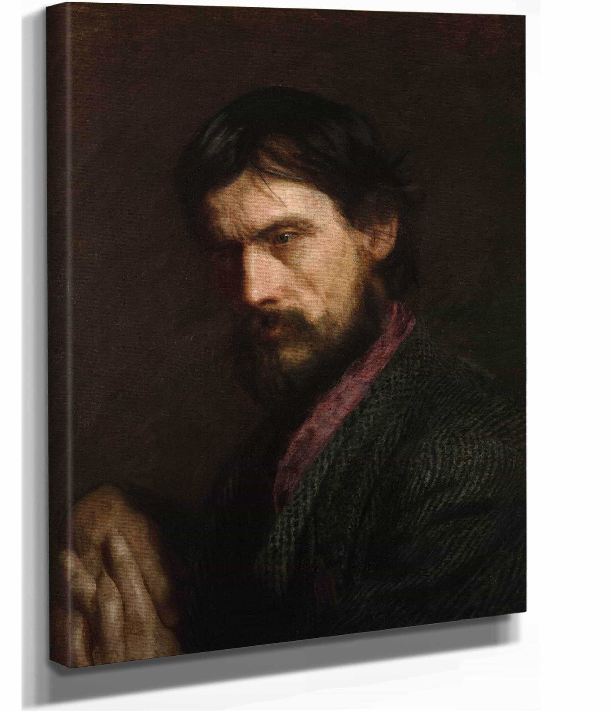 The Veteran Portrait Of George Reynolds Probably by Thomas Eakins