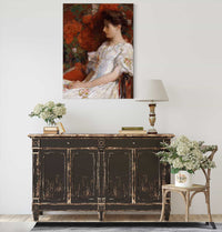 The Victorian Chair by Childe Hassam