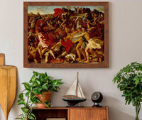 The Victory Of Joshua Over The Amalekites by Nicolas Poussin