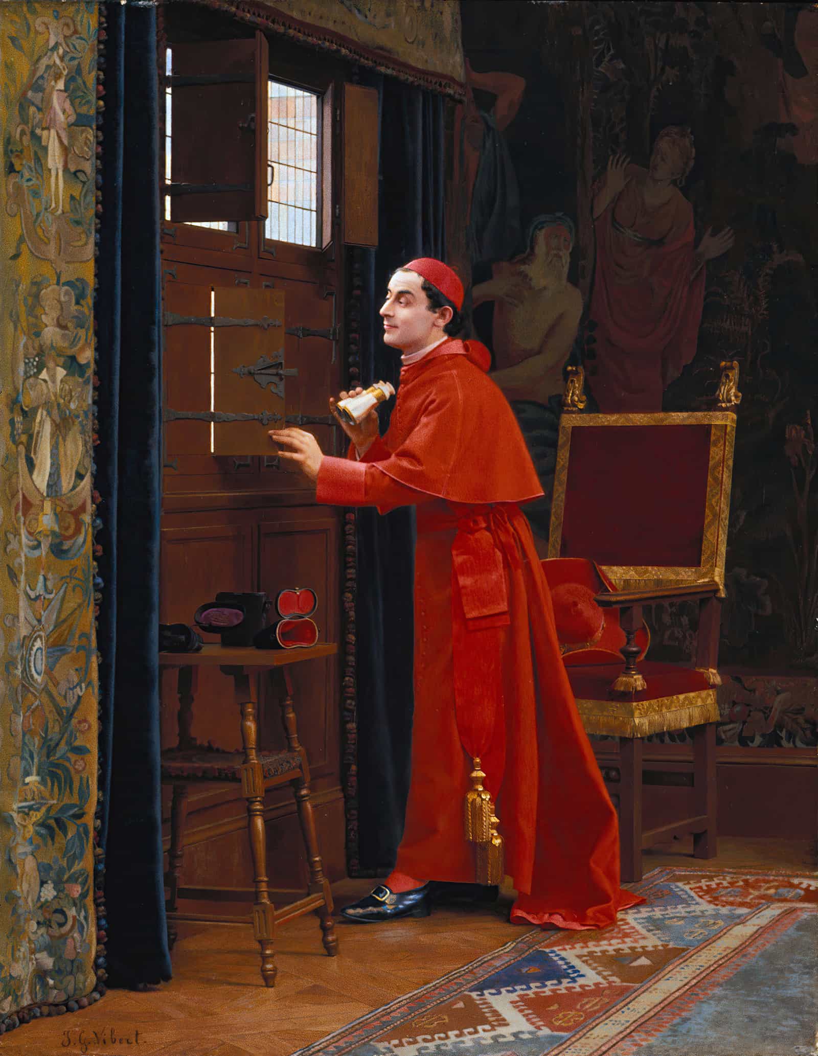 The View by Jehan Georges Vibert