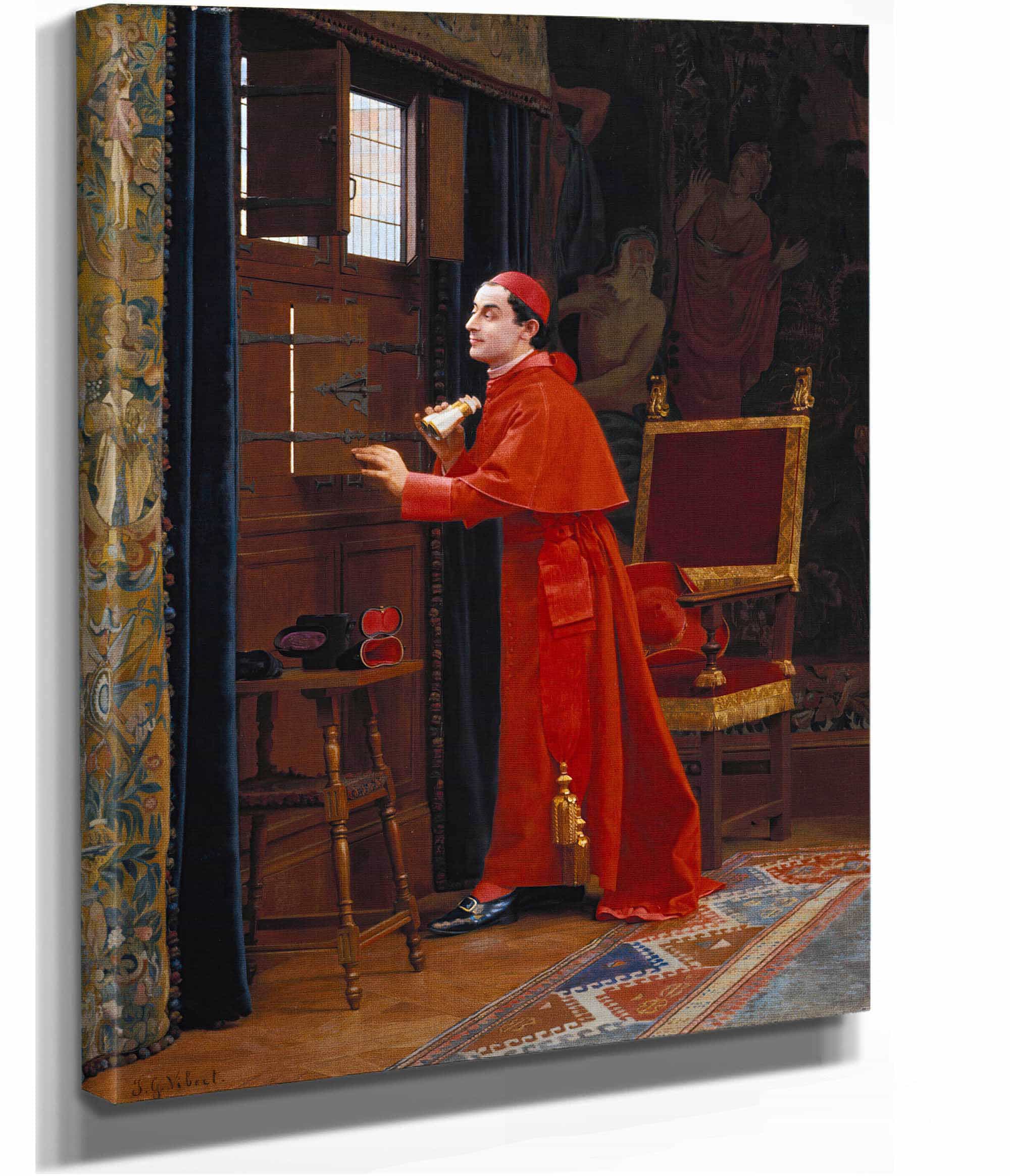 The View by Jehan Georges Vibert