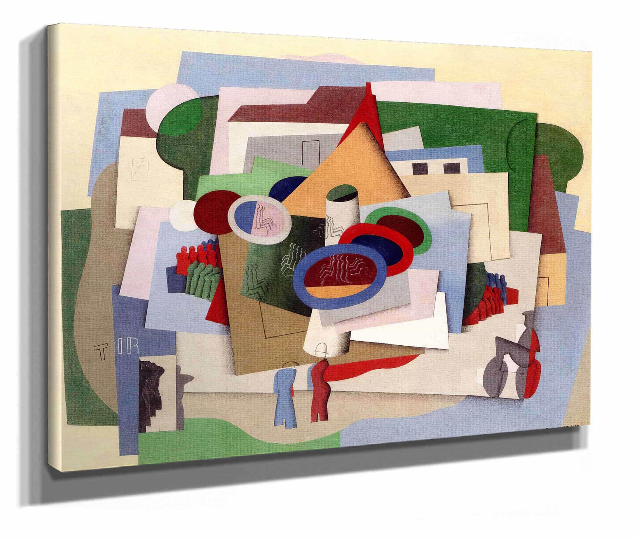 The Village Fun Fair by Georges Valmier