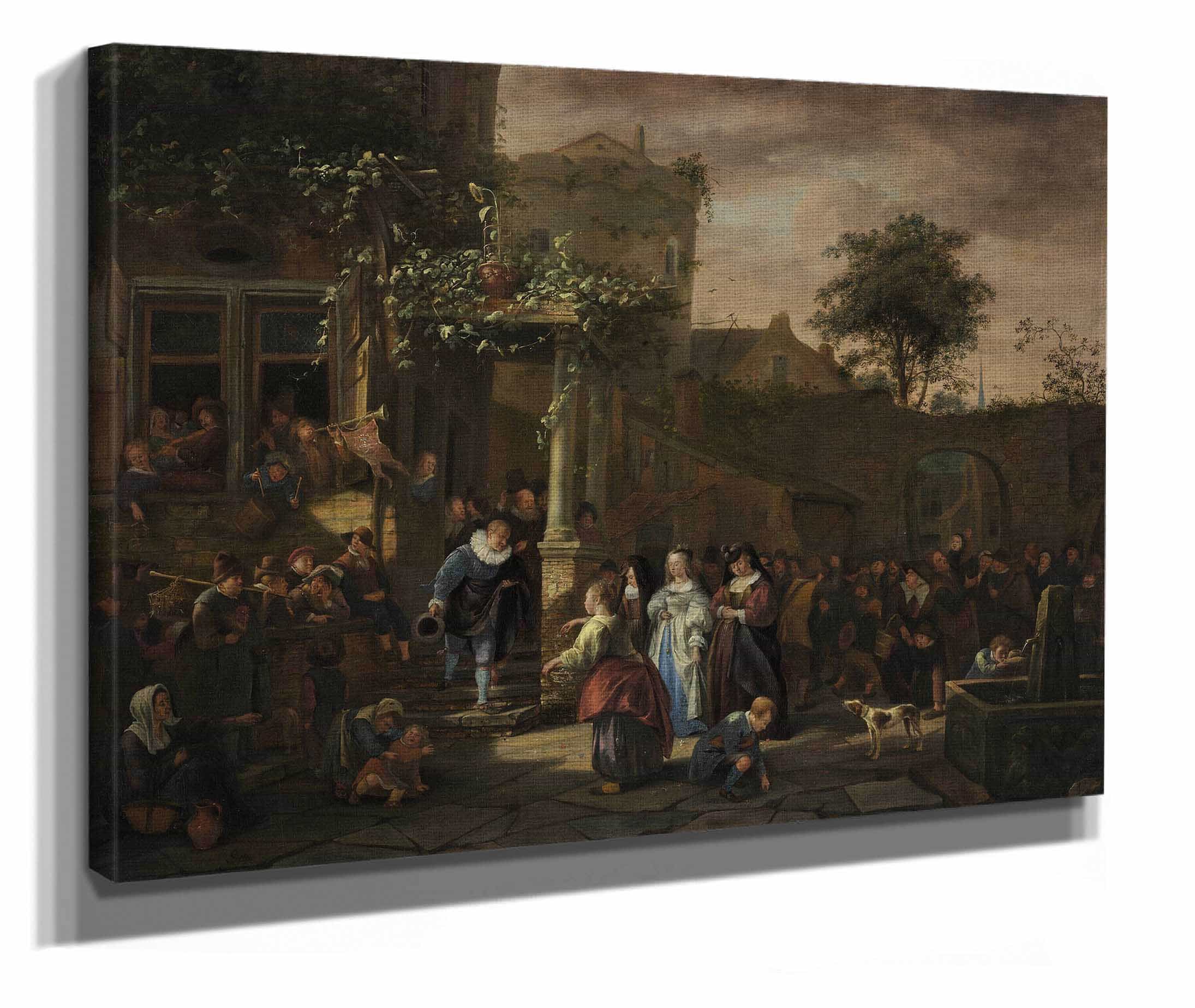 The Village Wedding by Jan Steen