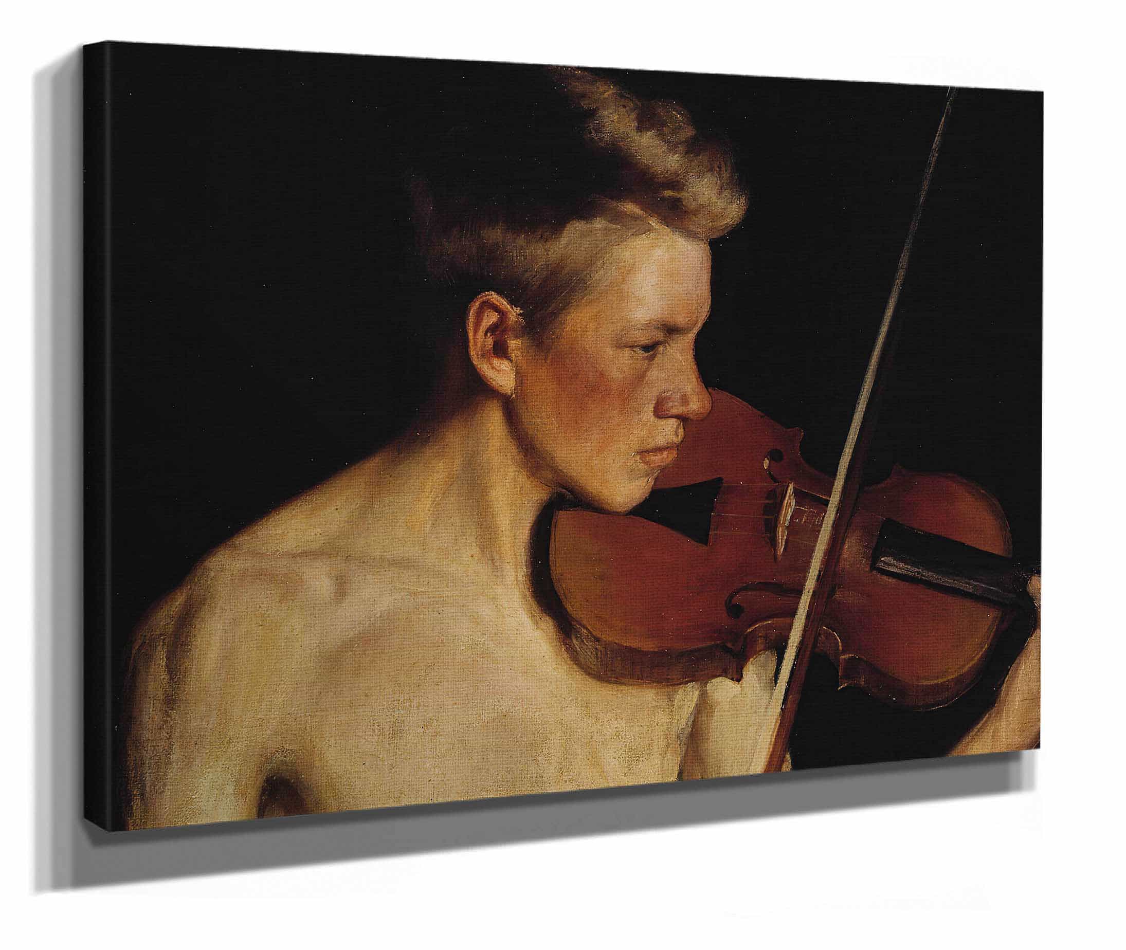 The Violinist by Pekka Halonen