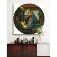 The Virgin Adoring The Child by Sandro Botticelli