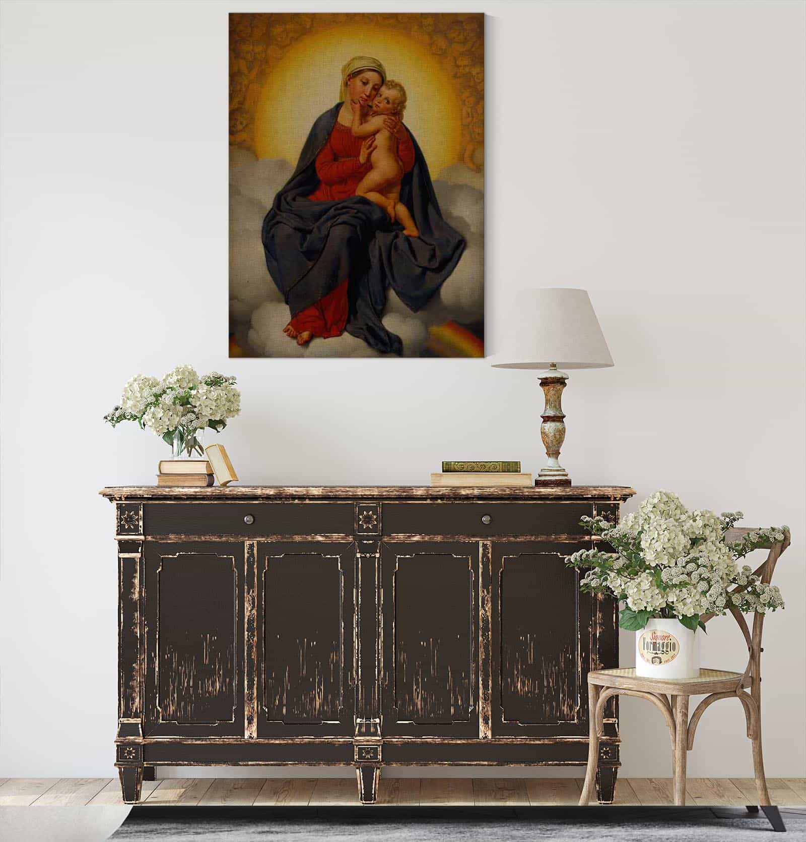 The Virgin And Child by Christoffer Wilhelm Eckersberg