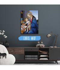 The Virgin And Child The Madonna Of The Book by Sandro Botticelli