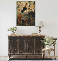 The Virgin And Child With Saints by Bartolome Esteban Murillo